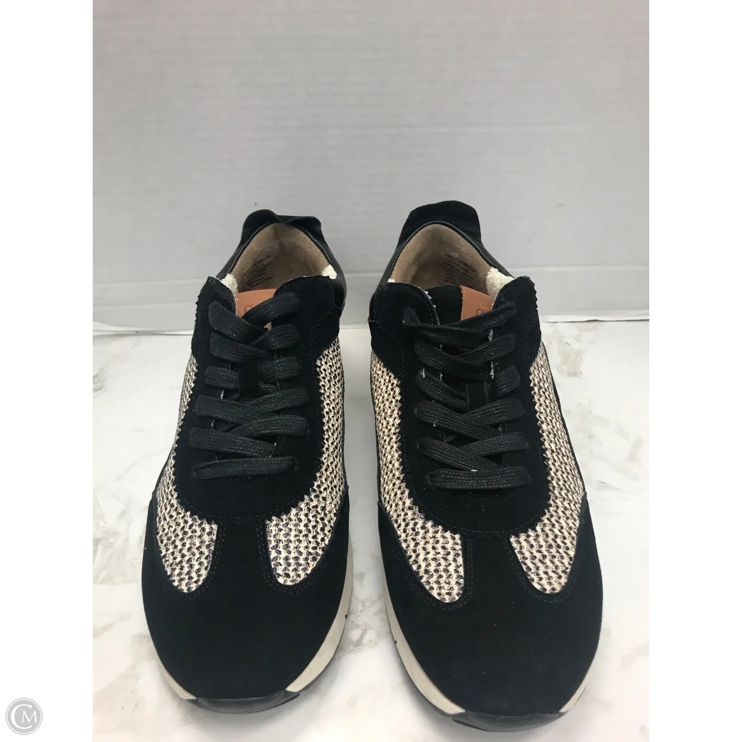 Shoes Sneakers By Gentle Souls In Black & Cream, Size: 11