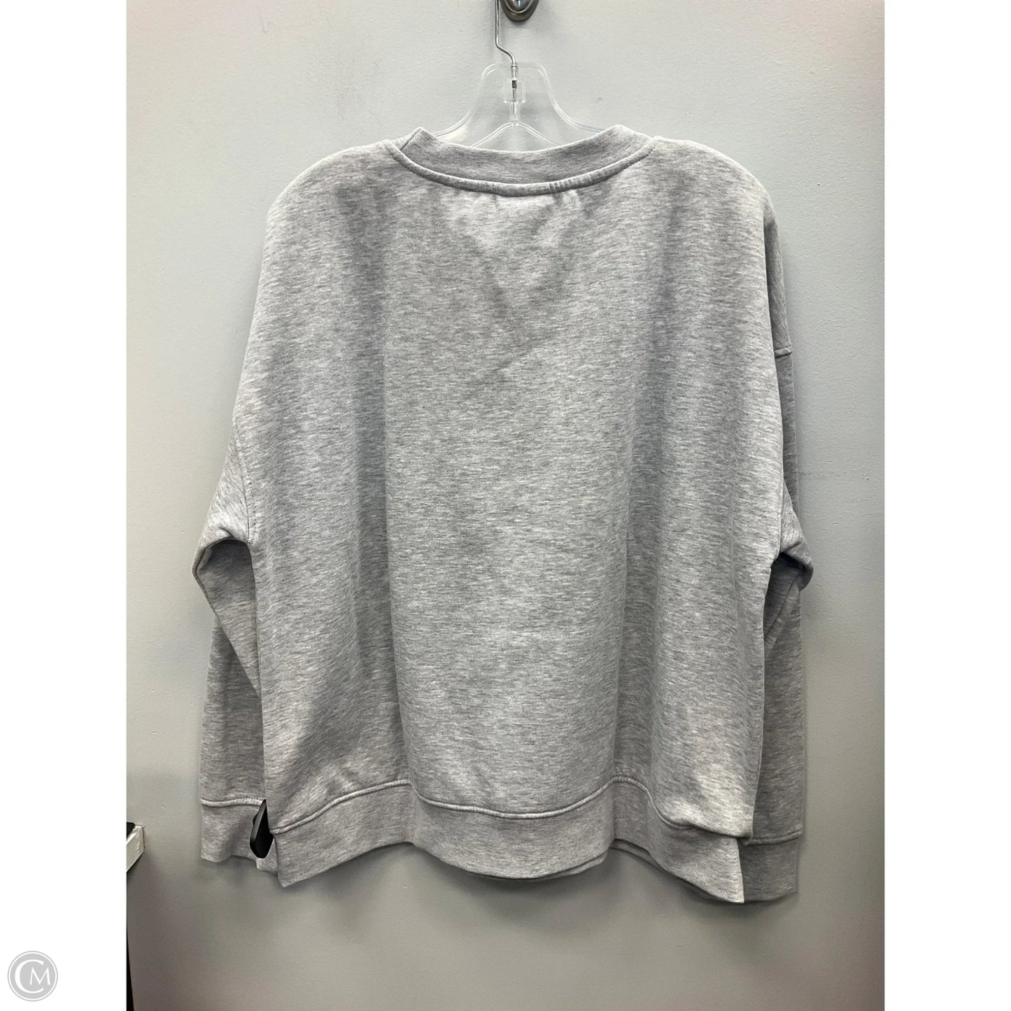 Sweatshirt Crewneck By Disney In Grey, Size: L