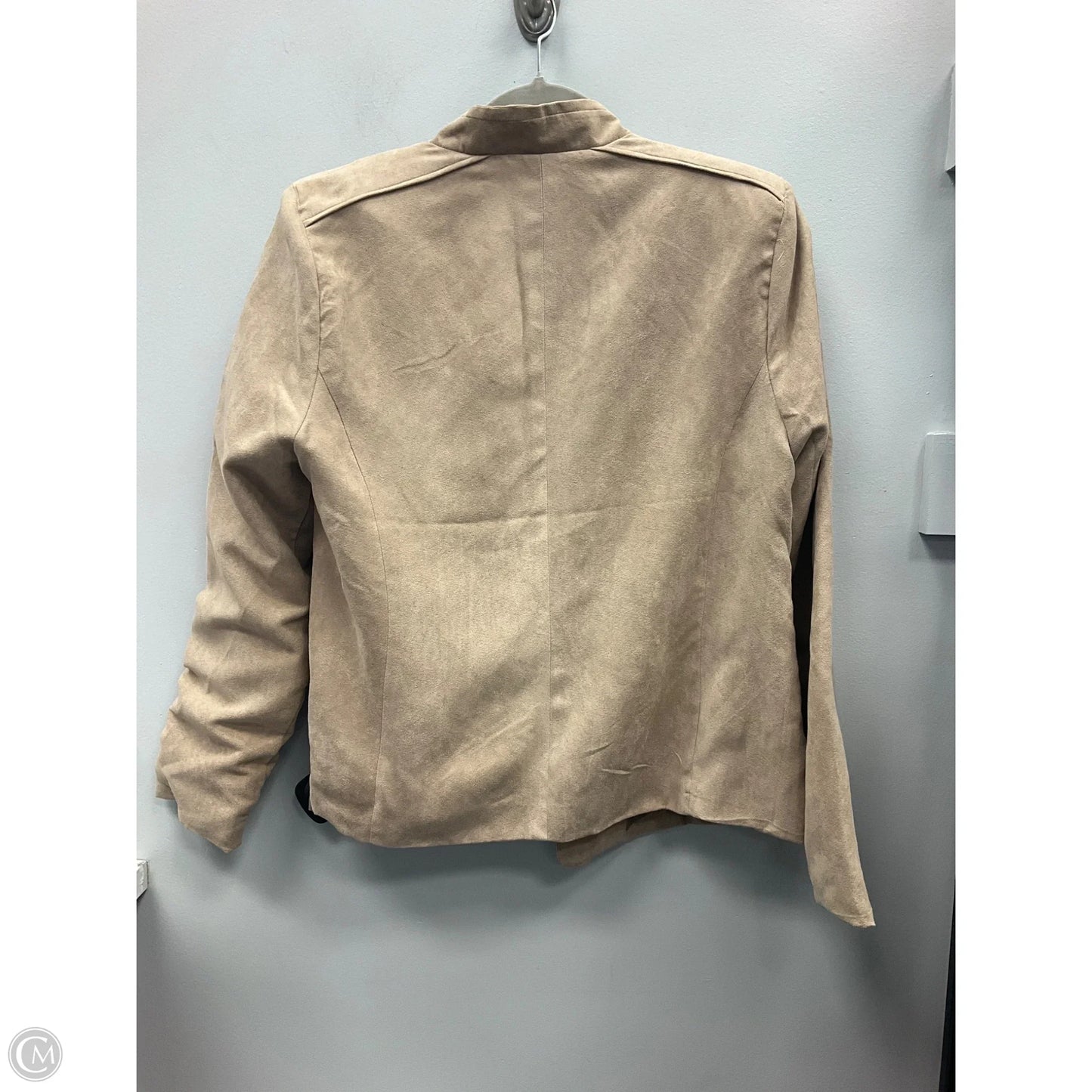 Blazer By Roz And Ali In Beige, Size: L
