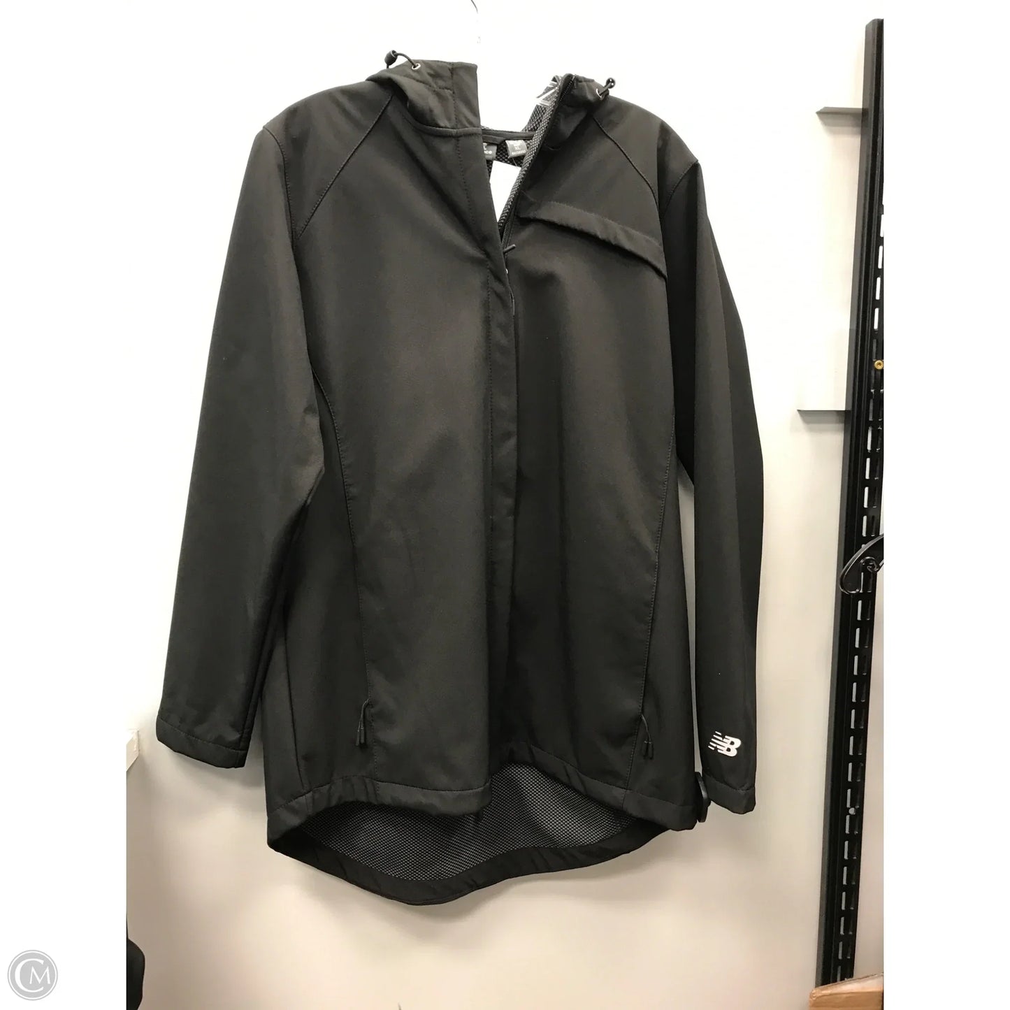 Athletic Jacket By New Balance In Black, Size: Xl