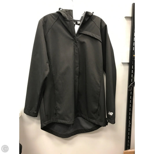 Athletic Jacket By New Balance In Black, Size: Xl