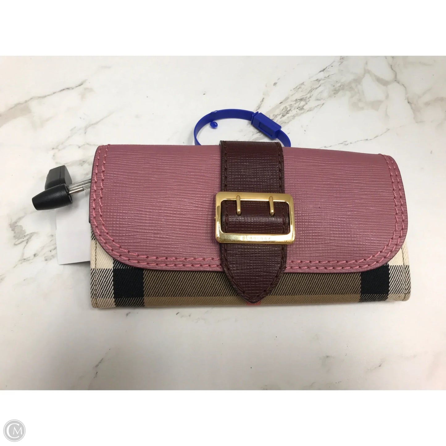 Wallet Luxury Designer By Burberry, Size: Large