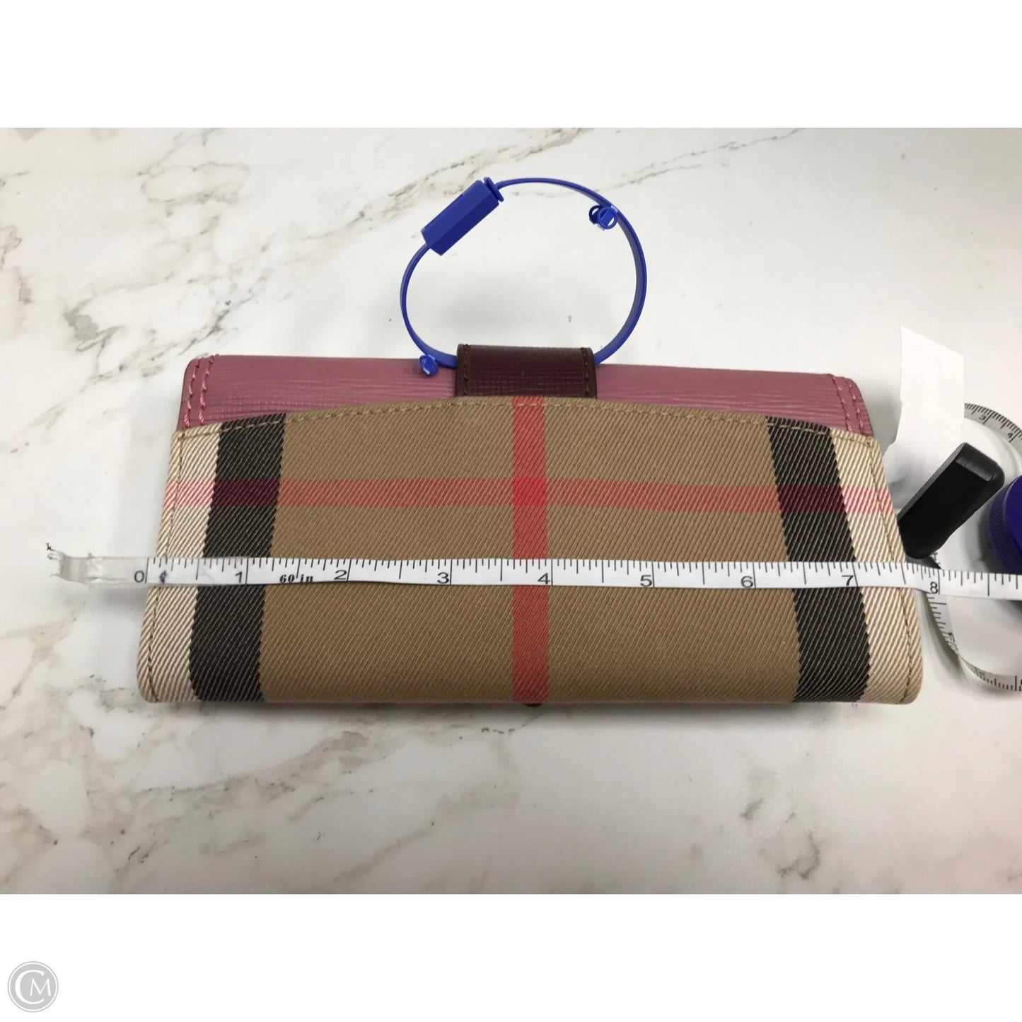 Wallet Luxury Designer By Burberry, Size: Large