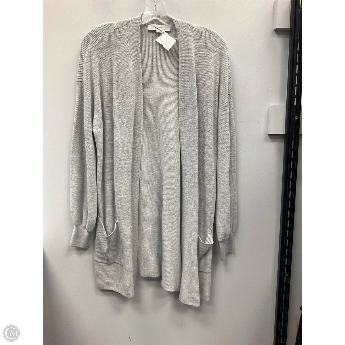 Cardigan By Loft In Grey, Size: M