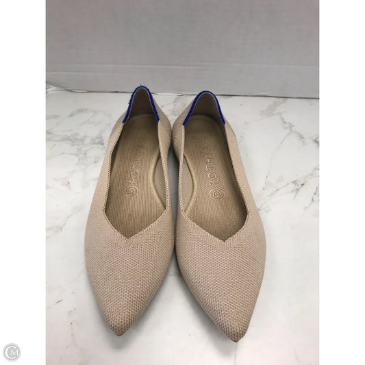 Shoes Flats By Rothys In Cream, Size: 8.5