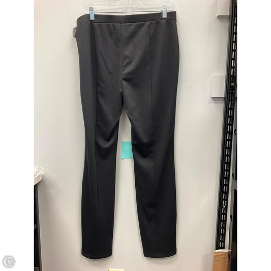 Pants Leggings By Nicole By Nicole Miller In Black, Size: L