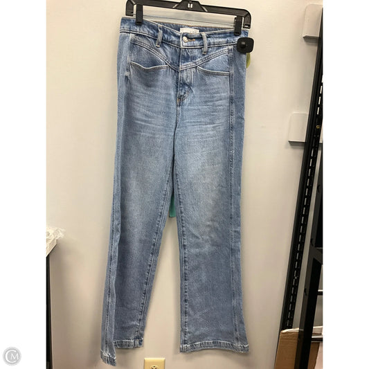 Jeans Wide Leg By Loft In Blue Denim, Size: 0