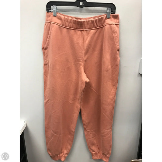 Athletic Pants By Lululemon In Peach, Size: 10