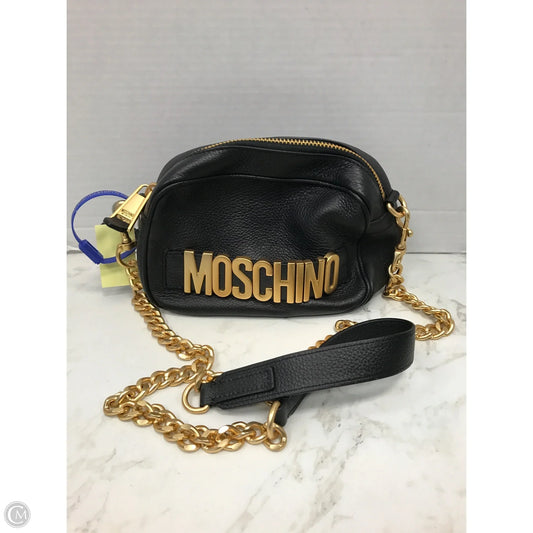 Crossbody Luxury Designer By Moschino, Size: Medium