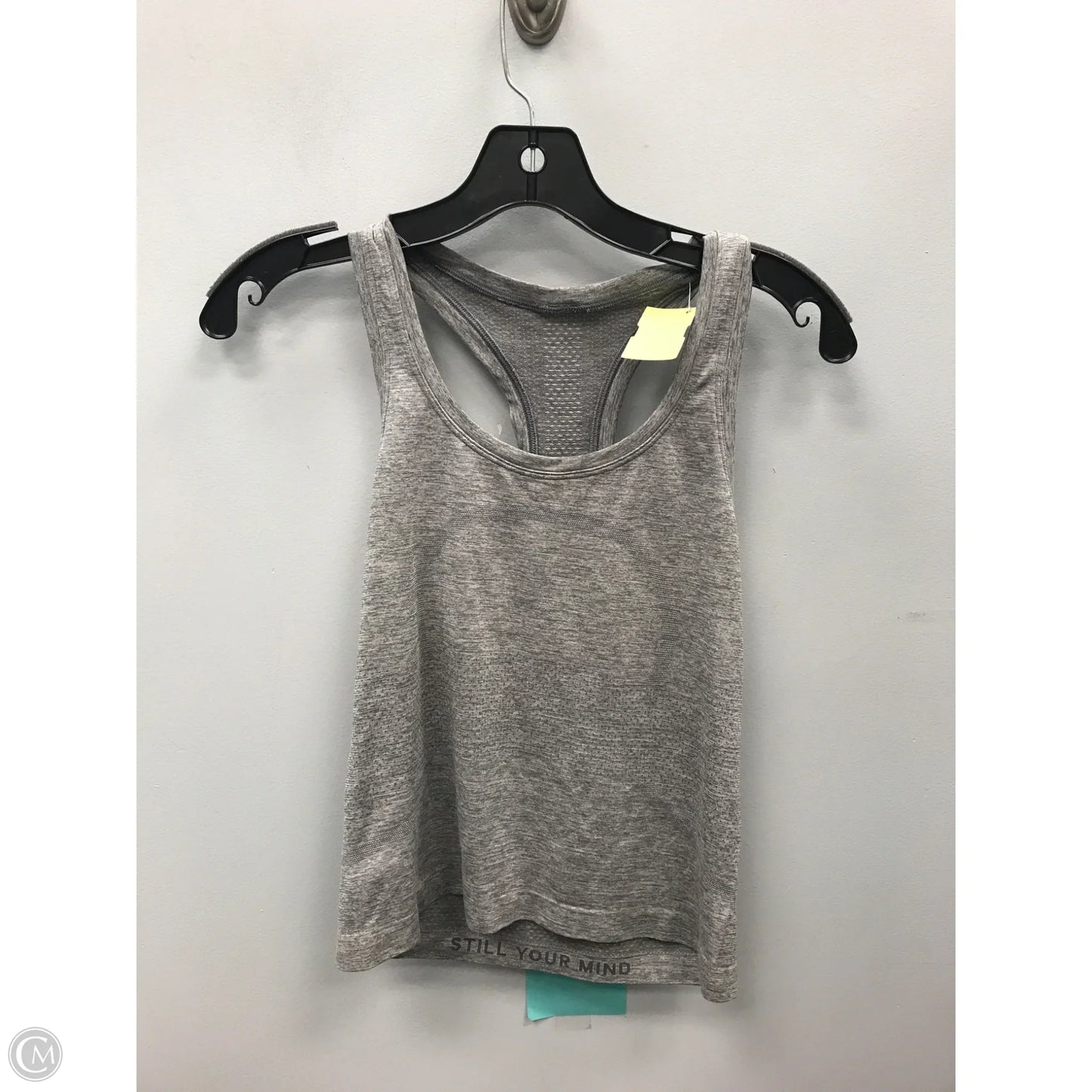 Athletic Tank Top By Lululemon In Grey, Size: 4