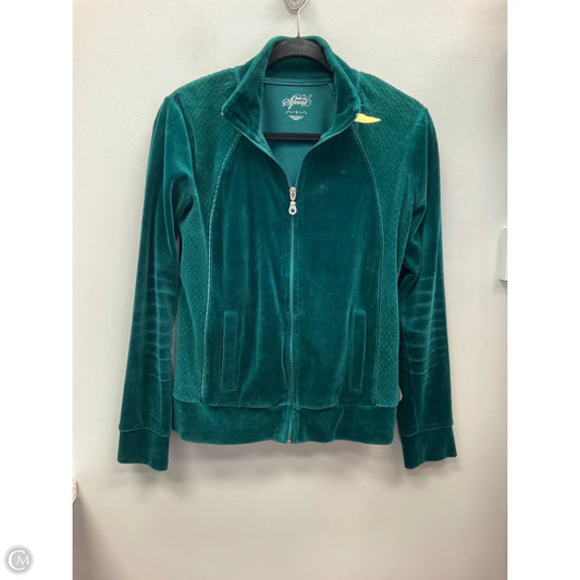 Athletic Jacket By Style And Company In Green, Size: S