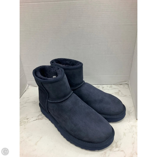 Boots Designer By Ugg In Navy, Size: 9
