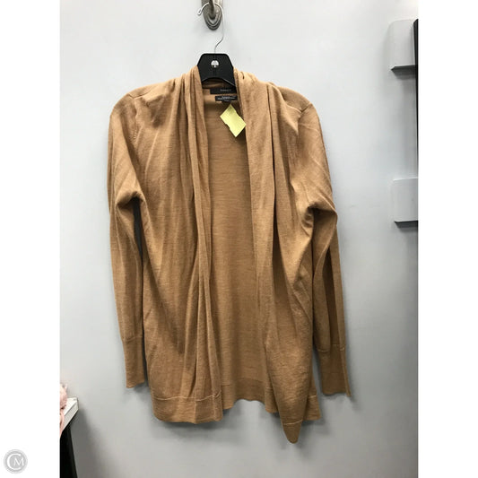 Cardigan By Tahari In Tan, Size: M