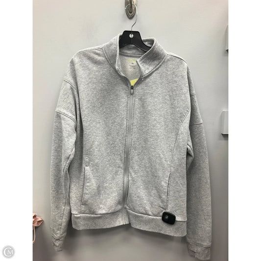 Sweatshirt Collar By Tek Gear In Grey, Size: Xl