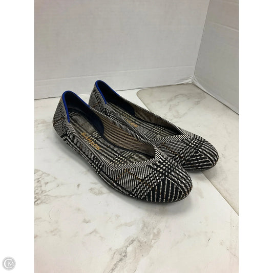 Shoes Flats By Rothys In Plaid Pattern, Size: 9