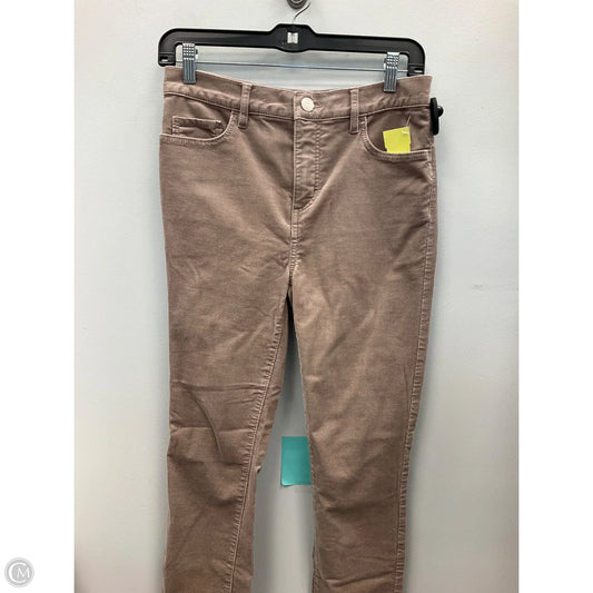 Pants Corduroy By Loft In Taupe, Size: 4