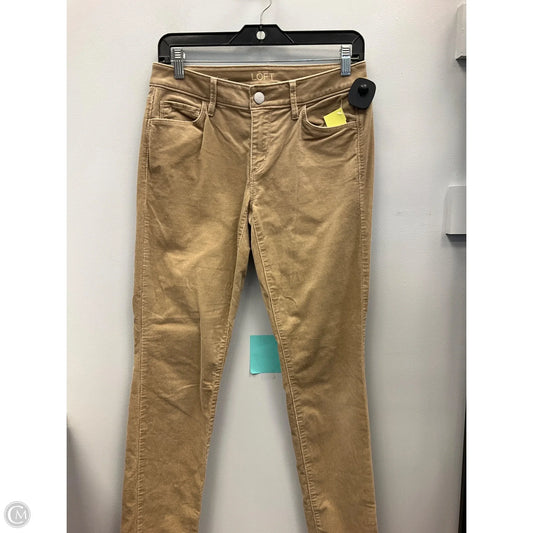 Pants Corduroy By Loft In Tan, Size: 4