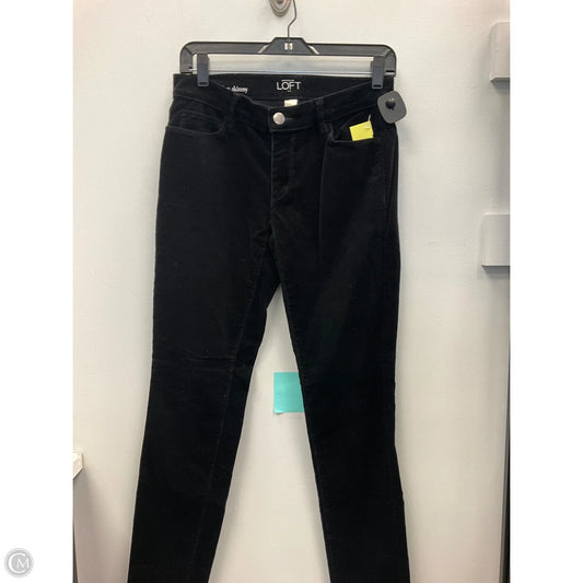 Pants Corduroy By Loft In Black, Size: 2