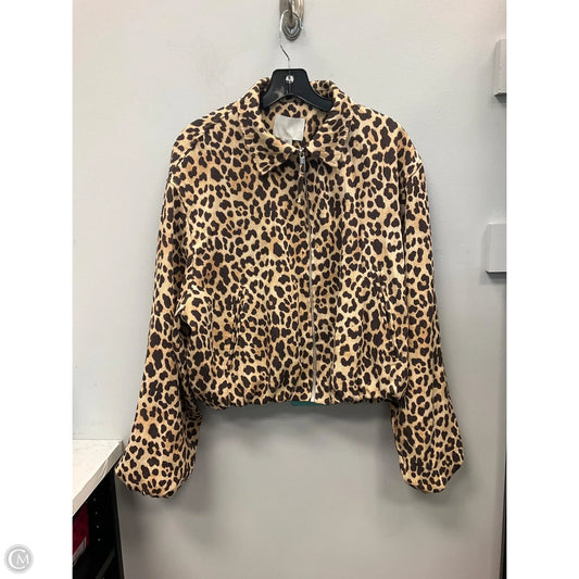 Jacket Other By H&m In Animal Print, Size: M