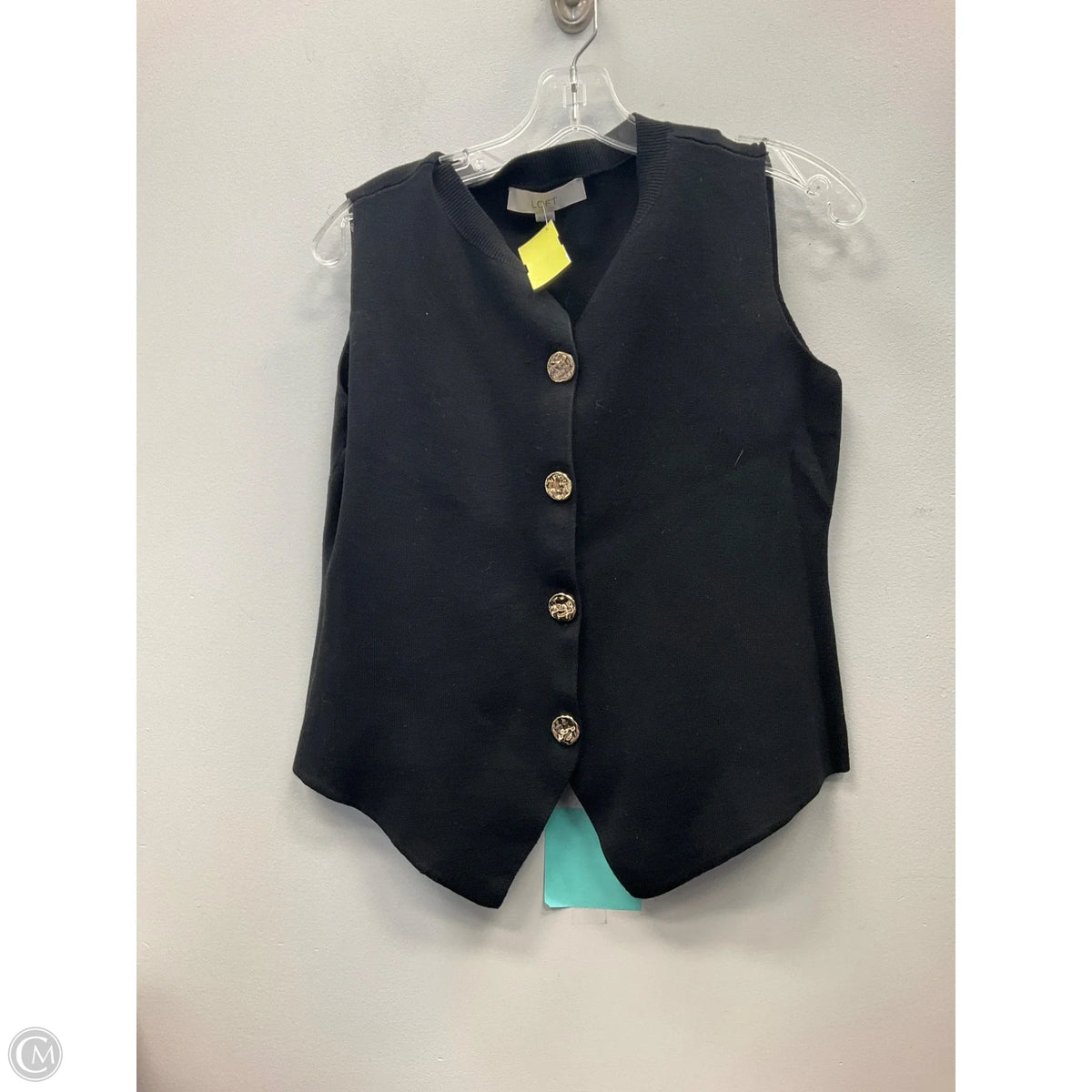 Top Sleeveless By Loft In Blue, Size: S
