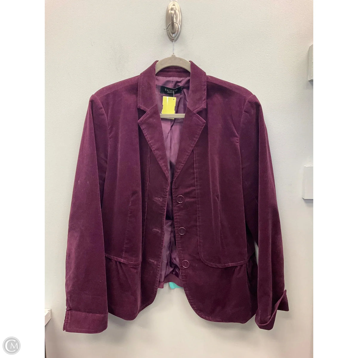Blazer By Talbots In Purple, Size: 14