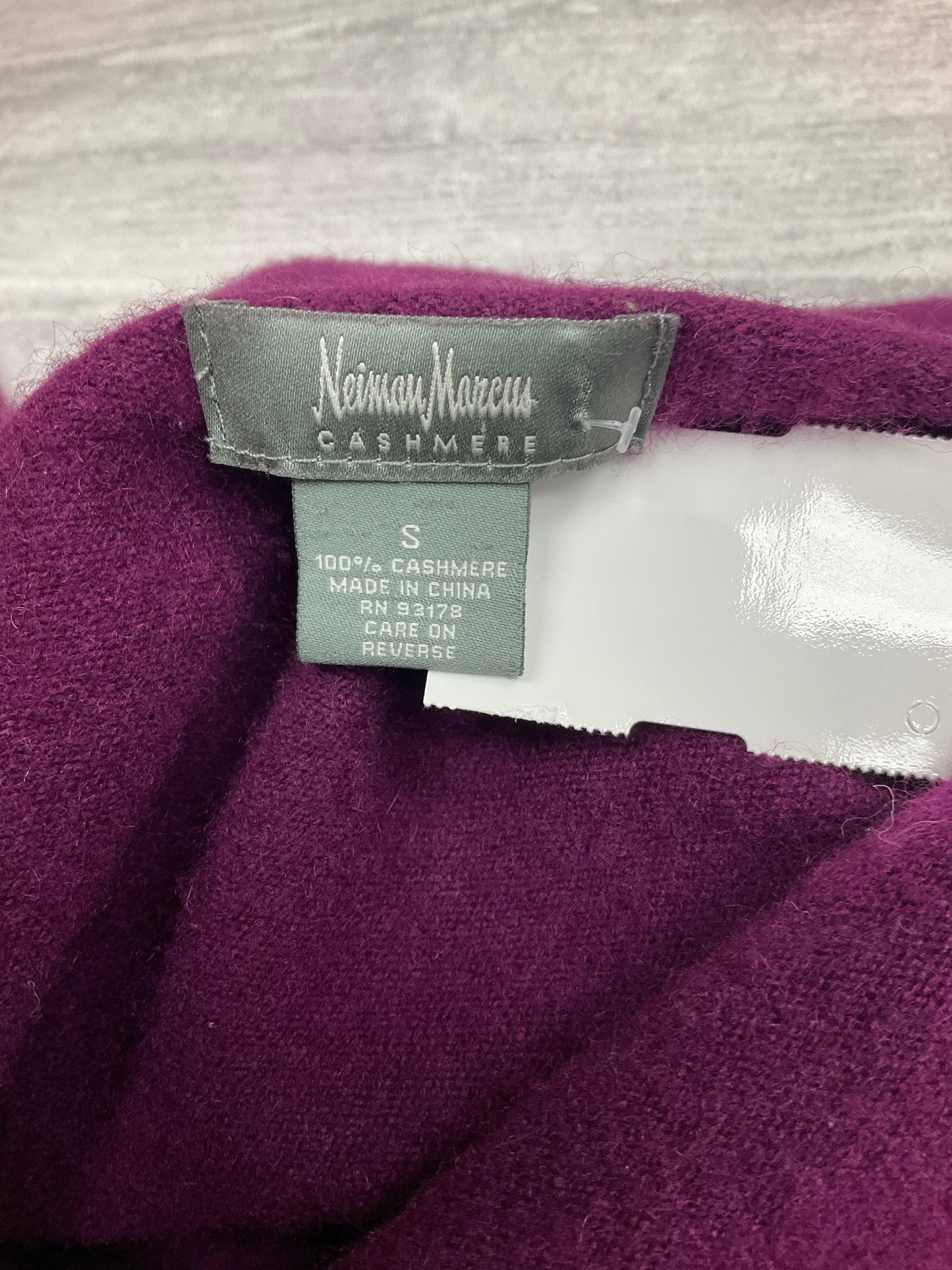 Sweater Designer By Neiman Marcus In Purple, Size: S