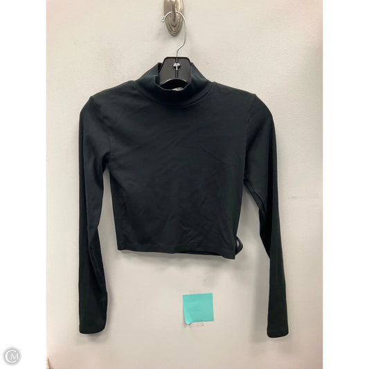 Top Long Sleeve Basic By Zara In Black, Size: S
