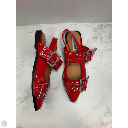 Shoes Flats By Steve Madden In Red, Size: 7.5