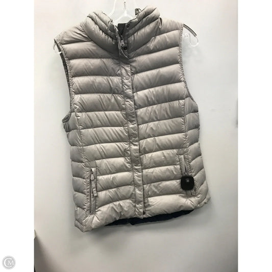 Vest Puffer & Quilted By Gap In Grey, Size: M