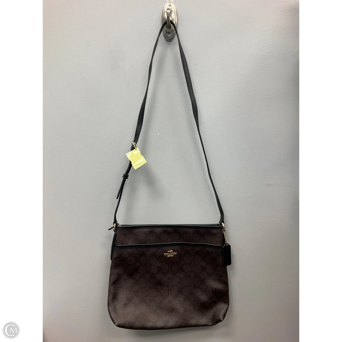 Crossbody Designer By Coach, Size: Large