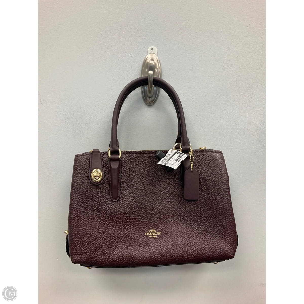 Handbag Designer By Coach, Size: Medium