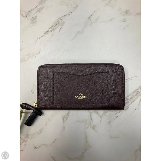 Wallet Designer By Coach, Size: Large