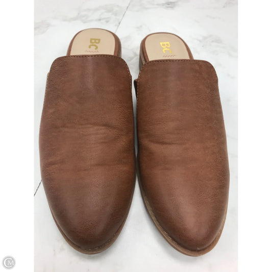 Shoes Heels Block By Bc Clothing Company In Tan, Size: 6