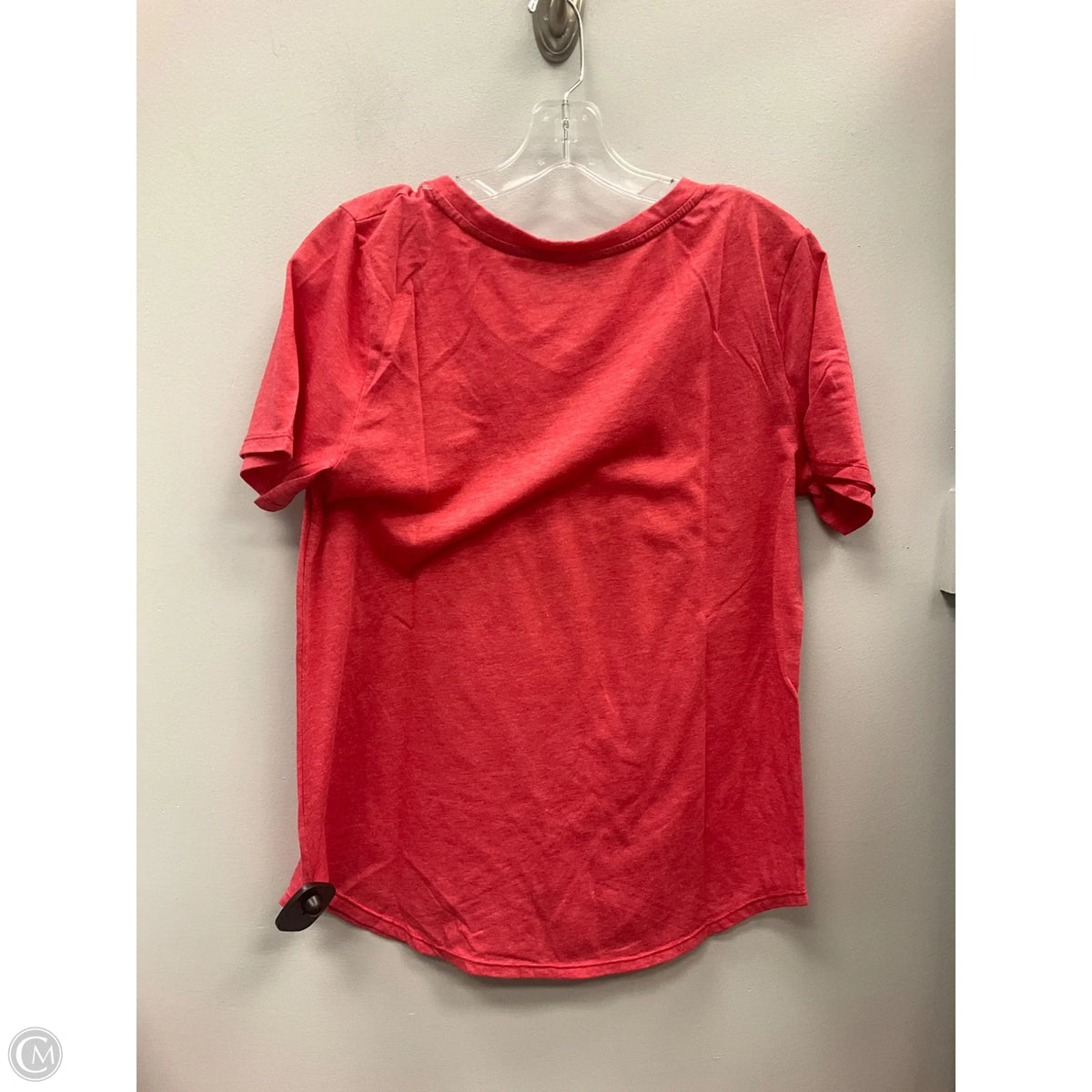 Top Short Sleeve Basic By Clothes Mentor In Red, Size: M