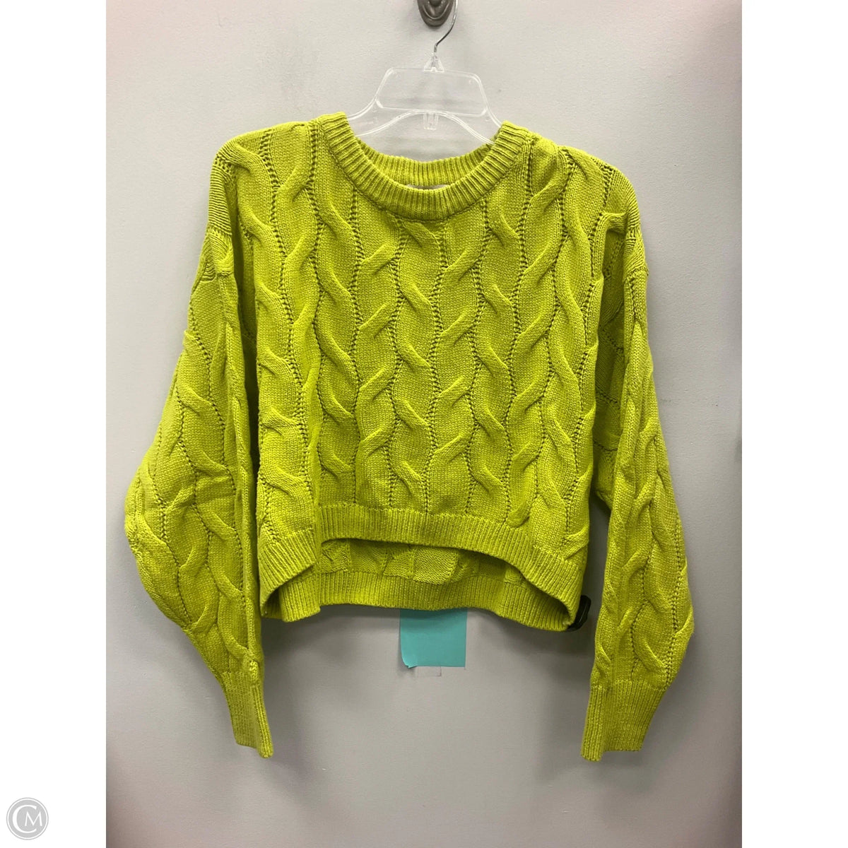 Sweater By Pink Rose In Chartreuse, Size: S