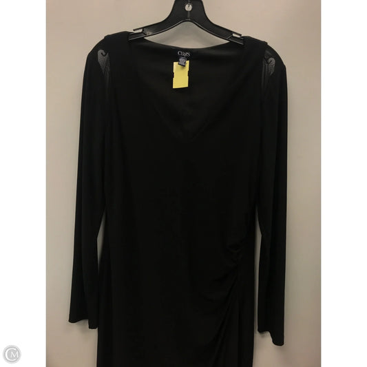 Dress Party Short By Chaps In Black, Size: L