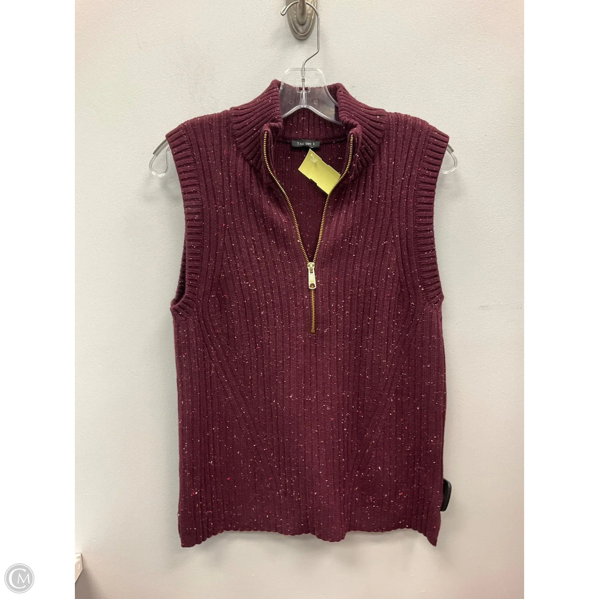 Top Sleeveless By Talbots In Purple, Size: S