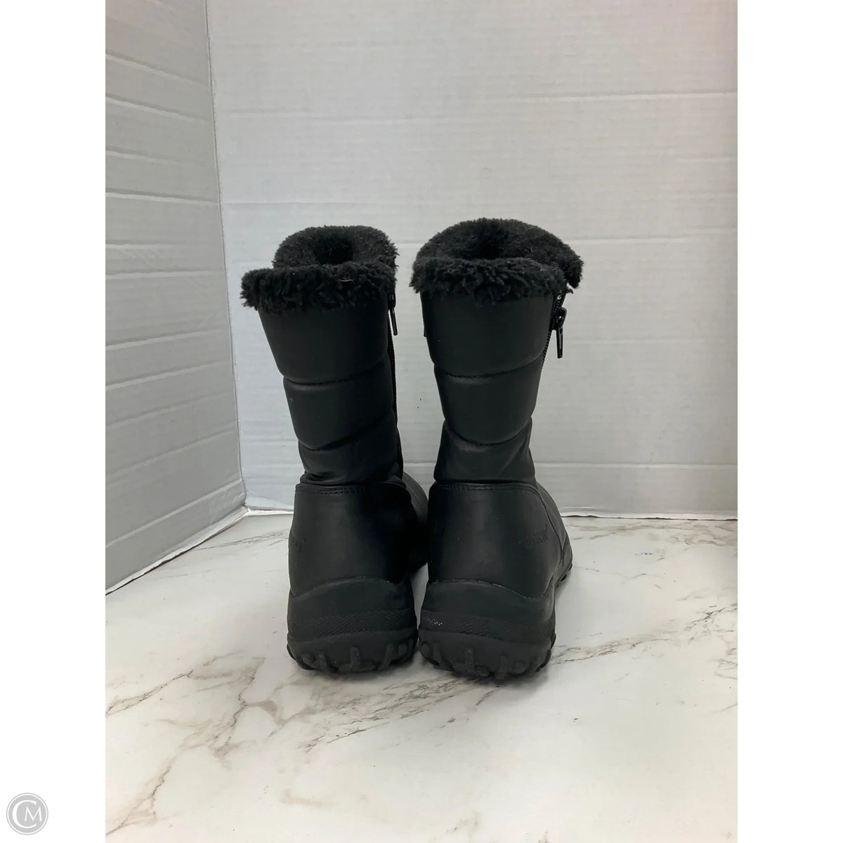 Boots Snow By Weatherproof In Black, Size: 7