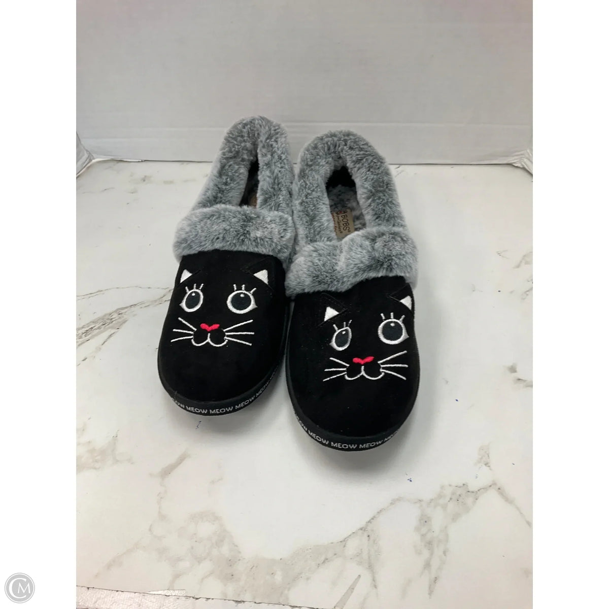Slippers By Bobs In Black, Size: 9.5