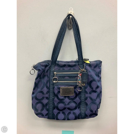 Tote Designer By Coach, Size: Medium