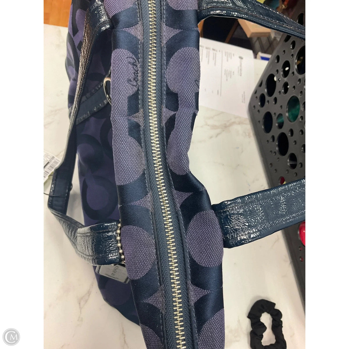 Tote Designer By Coach, Size: Medium