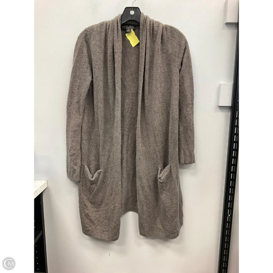 Sweater Cardigan By Barefoot Dreams In Taupe, Size: Xs