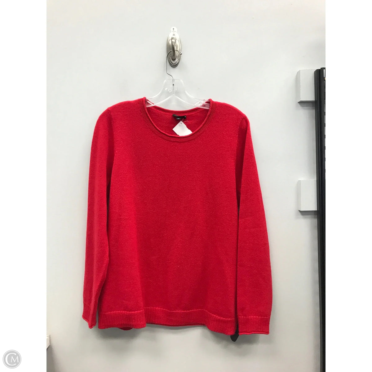 Sweater Cashmere By Talbots In Red, Size: Lp