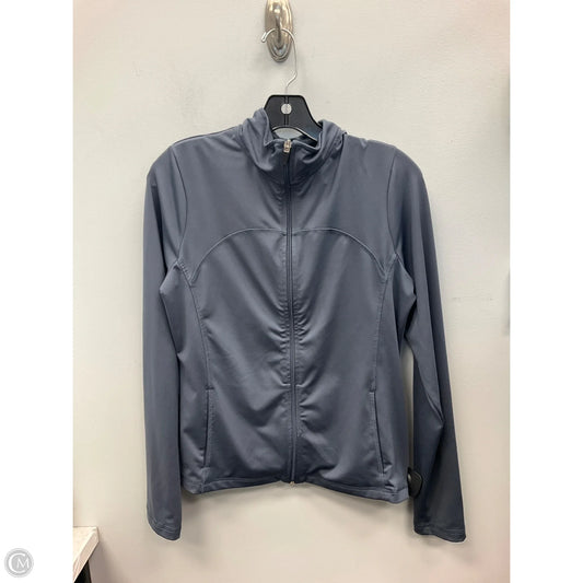 Athletic Jacket By Clothes Mentor In Grey, Size: M