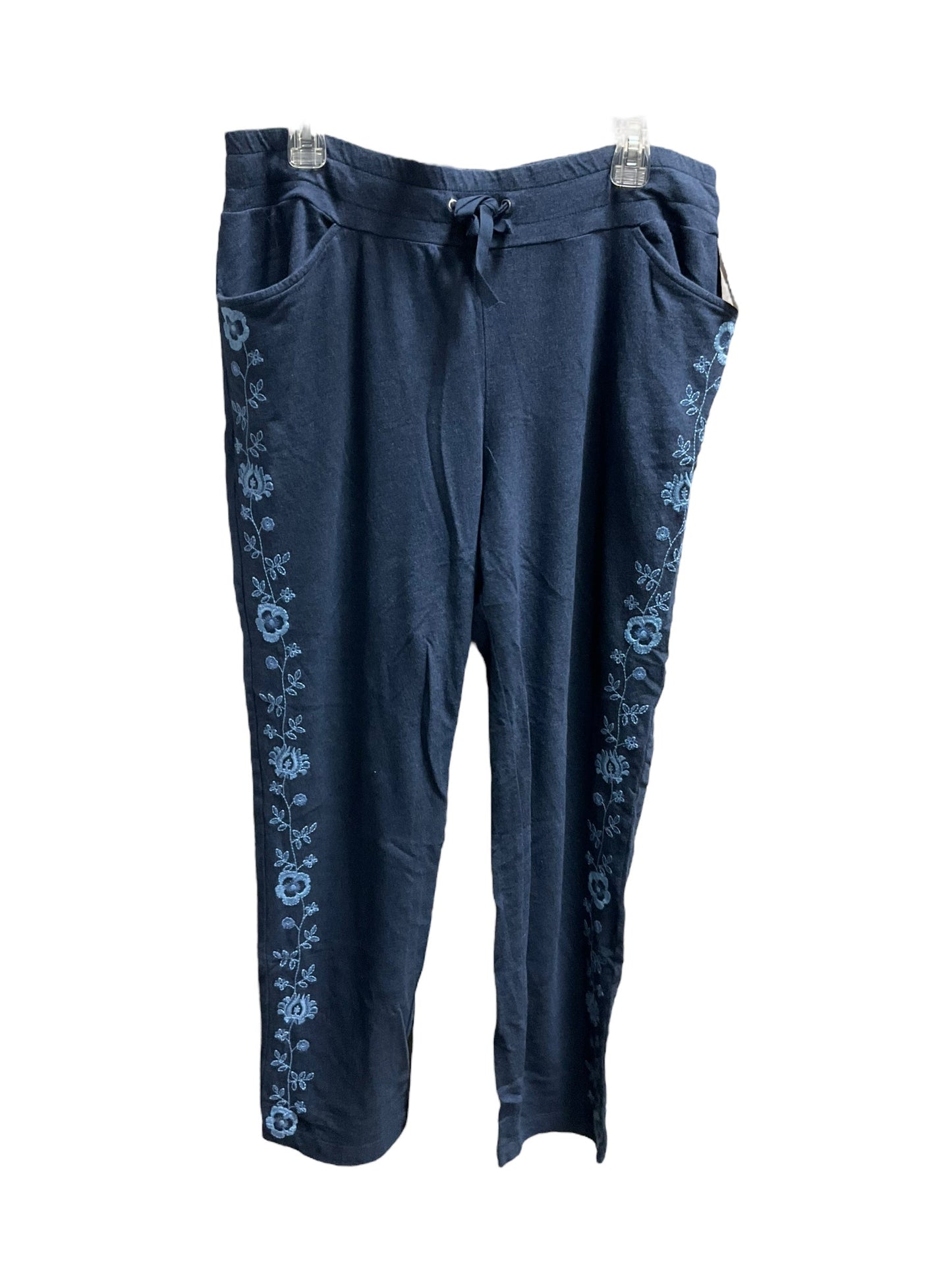 Pants Set 2pc By Chicos In Blue, Size: L