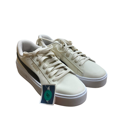 Shoes Sneakers By Puma In Cream, Size: 8