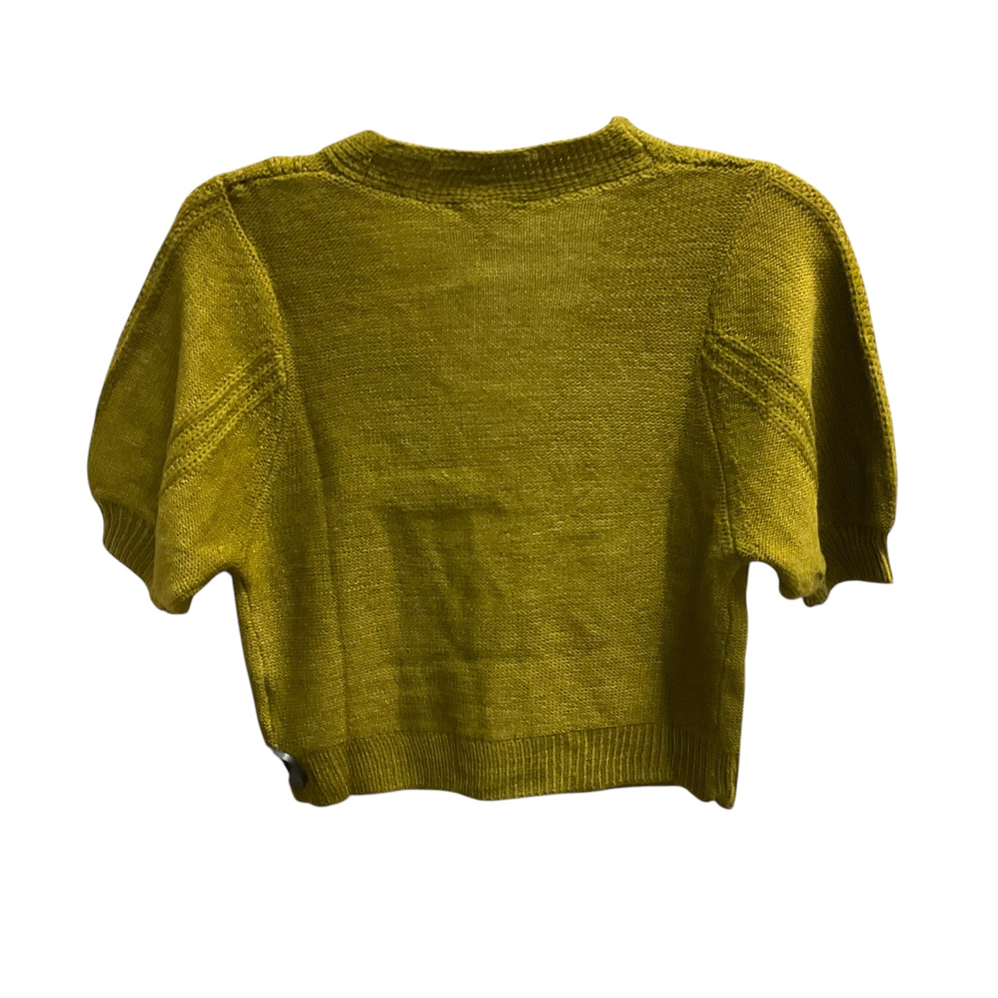 Sweater Short Sleeve By Clothes Mentor In Green, Size: M