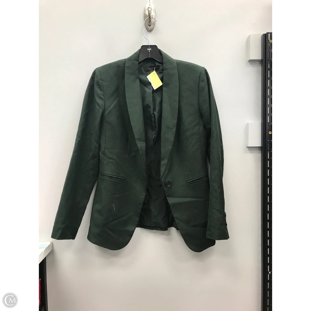 Blazer By Ann Taylor In Green, Size: 0