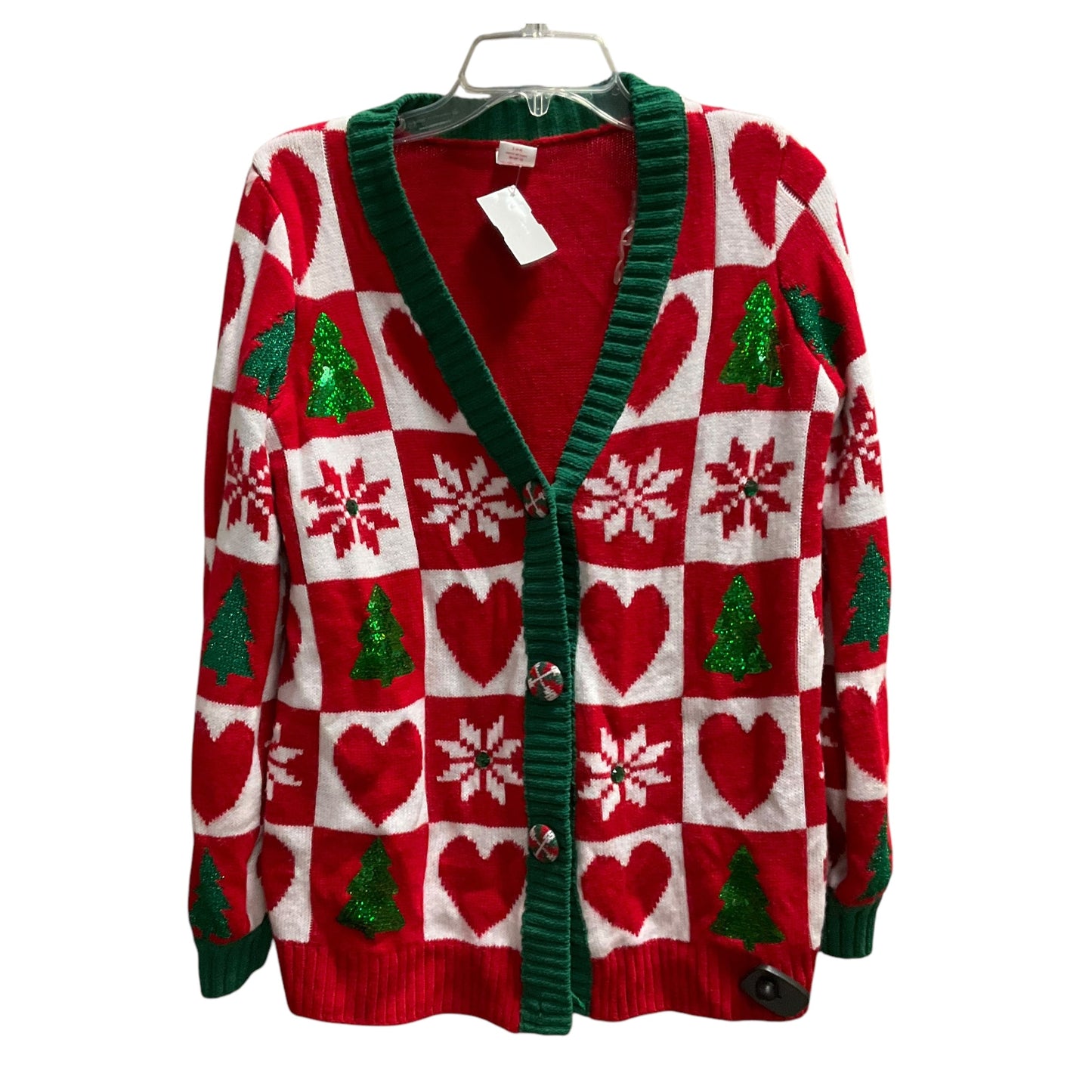 Sweater By Holiday Time In Multi-colored, Size: S