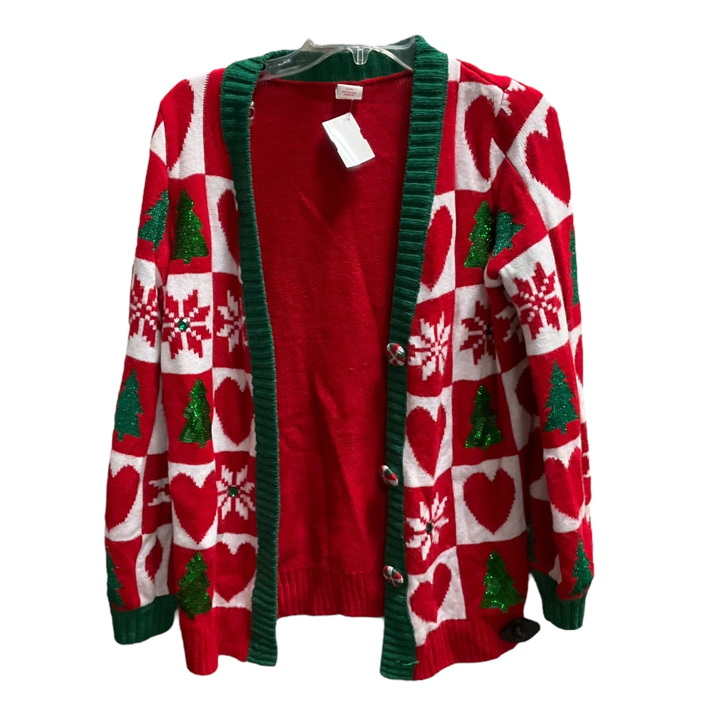 Sweater By Holiday Time In Multi-colored, Size: S